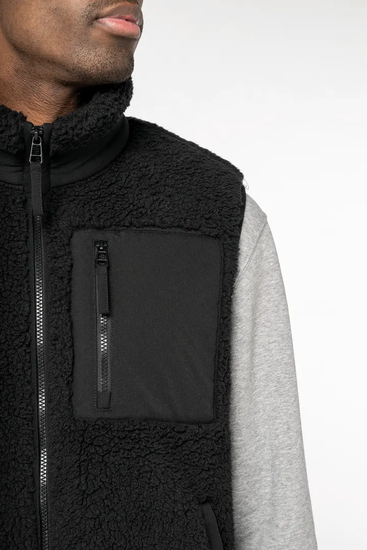 Umweltfreundlicher Unisex Sherpa-Bodywarmer 7