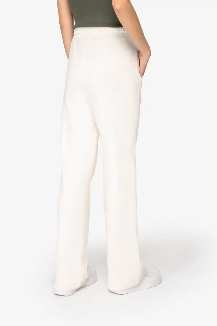 Umweltfreundliche weite Jogginghose aus French Terry für Damen 4
