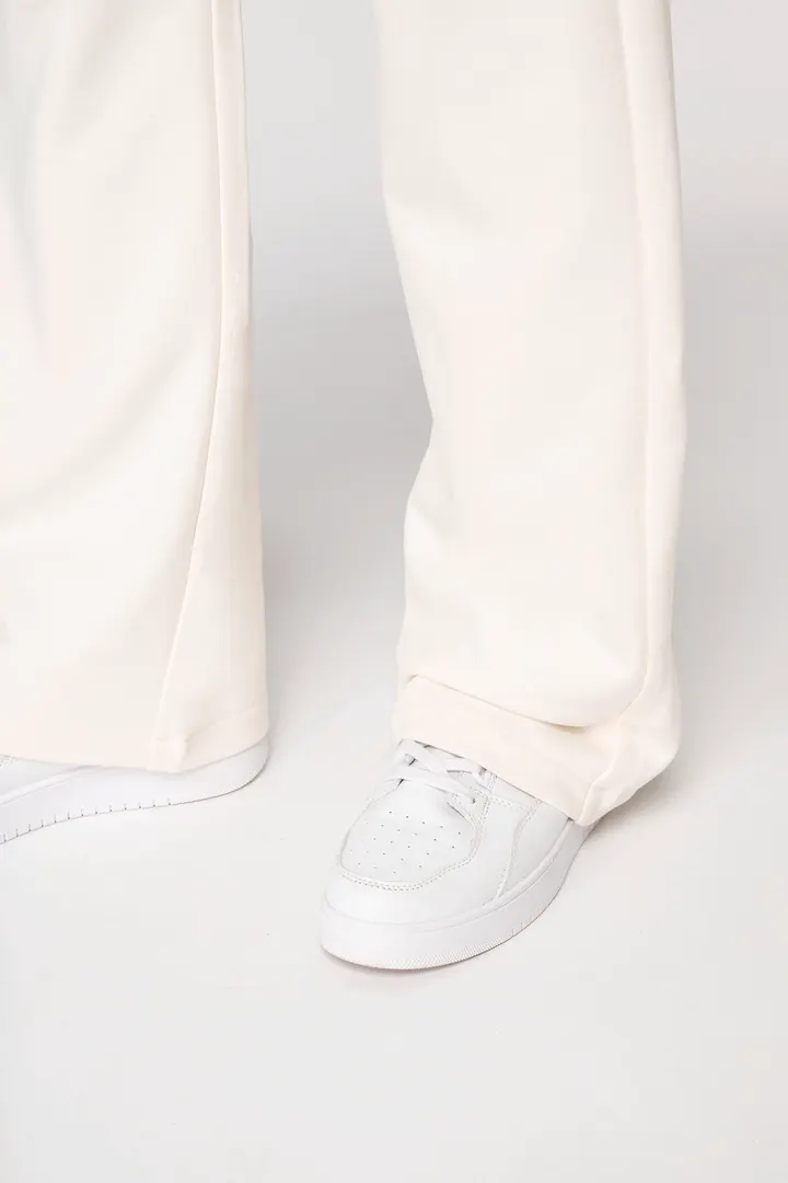 Umweltfreundliche weite Jogginghose aus French Terry für Damen 5