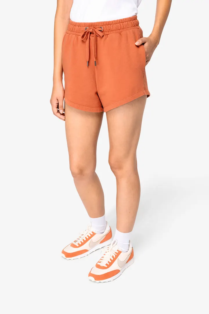 Umweltfreundliche Damenshorts aus French Terry 2