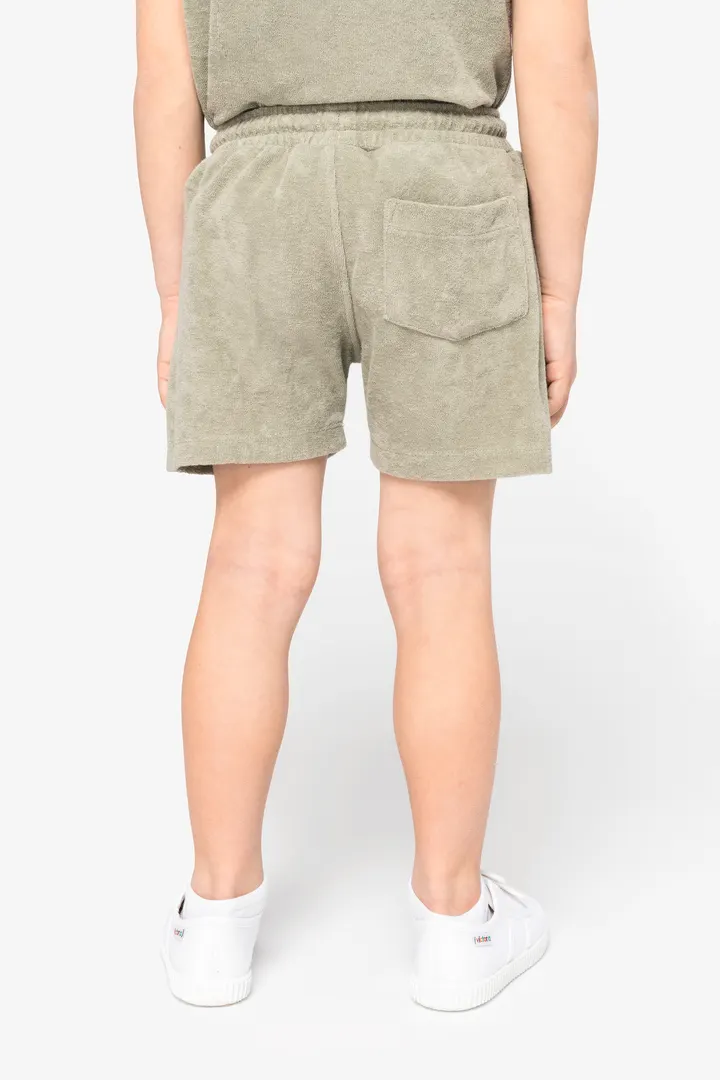 Umweltfreundliche Shorts aus Frottee für Jungen 2