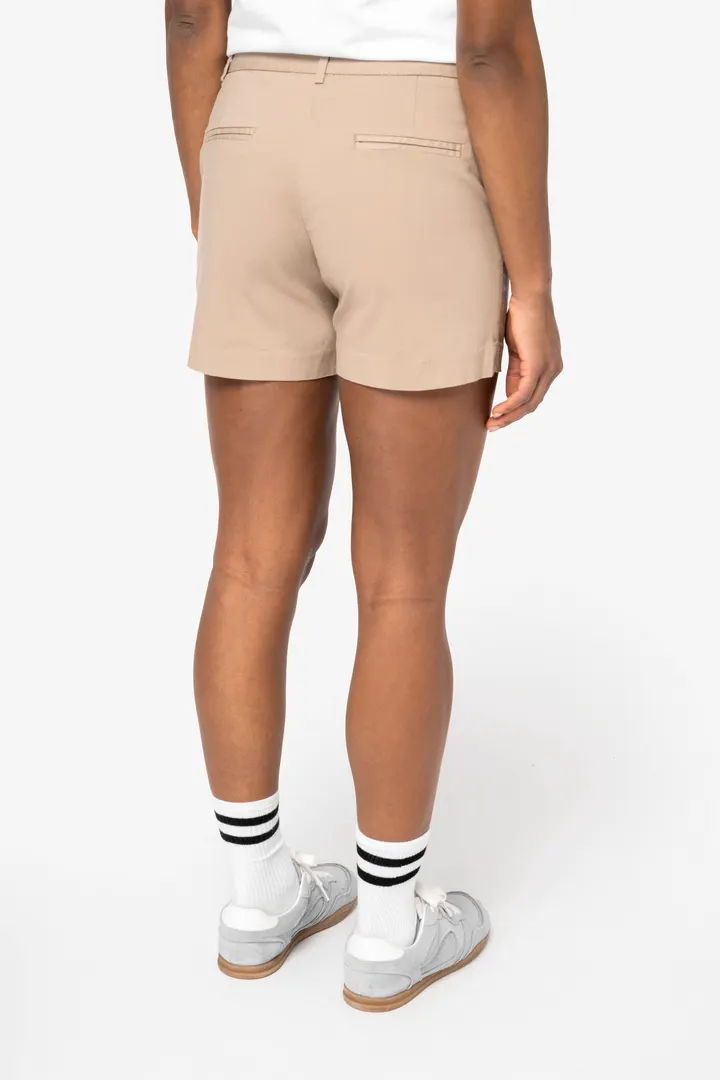 Umweltfreundliche Chino-Bermuda-Shorts für Damen 5