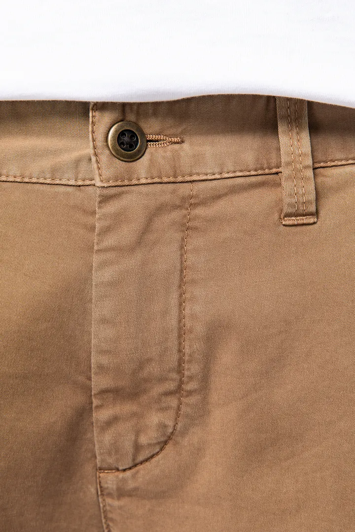 Umweltfreundliche ausgewaschene Cargohose für Herren 3
