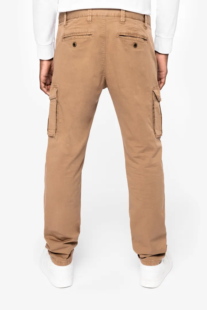 Umweltfreundliche ausgewaschene Cargohose für Herren 5