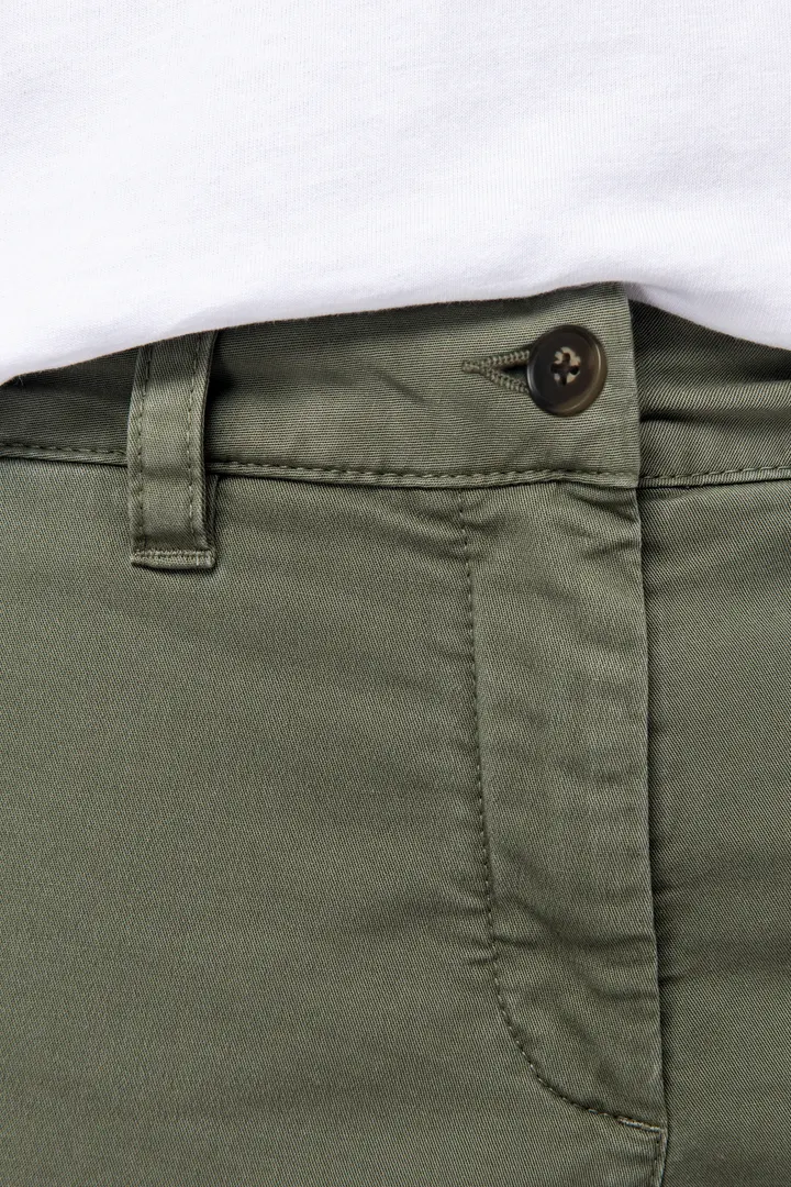 Umweltfreundliche ausgewaschene Cargohose für Damen 3