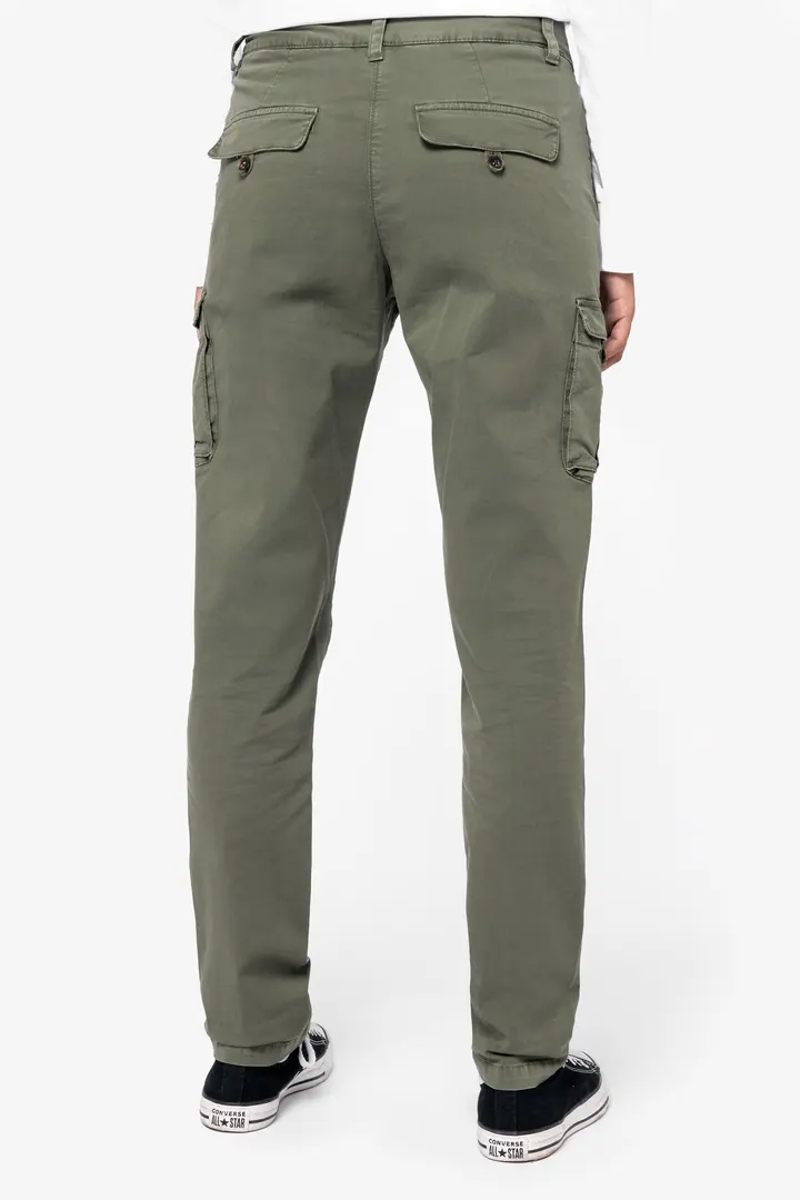Umweltfreundliche ausgewaschene Cargohose für Damen 6