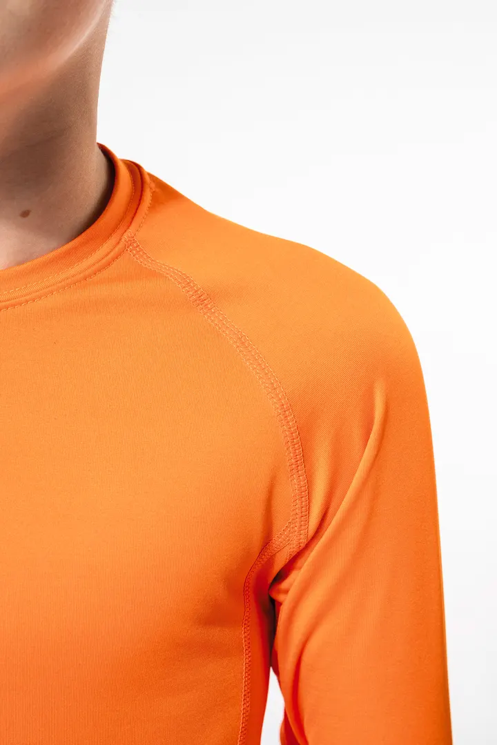 Kinder Langarm Doppelhaut T-Shirt. Schnelltrocknend 5