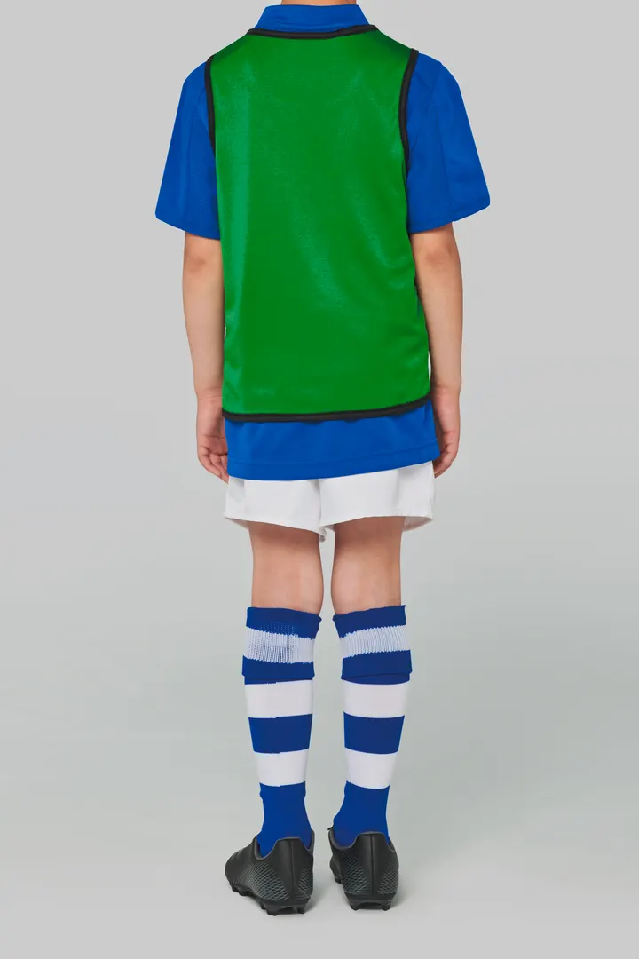 Beidseitig tragbares Rugby-Leibchen für Kinder 6