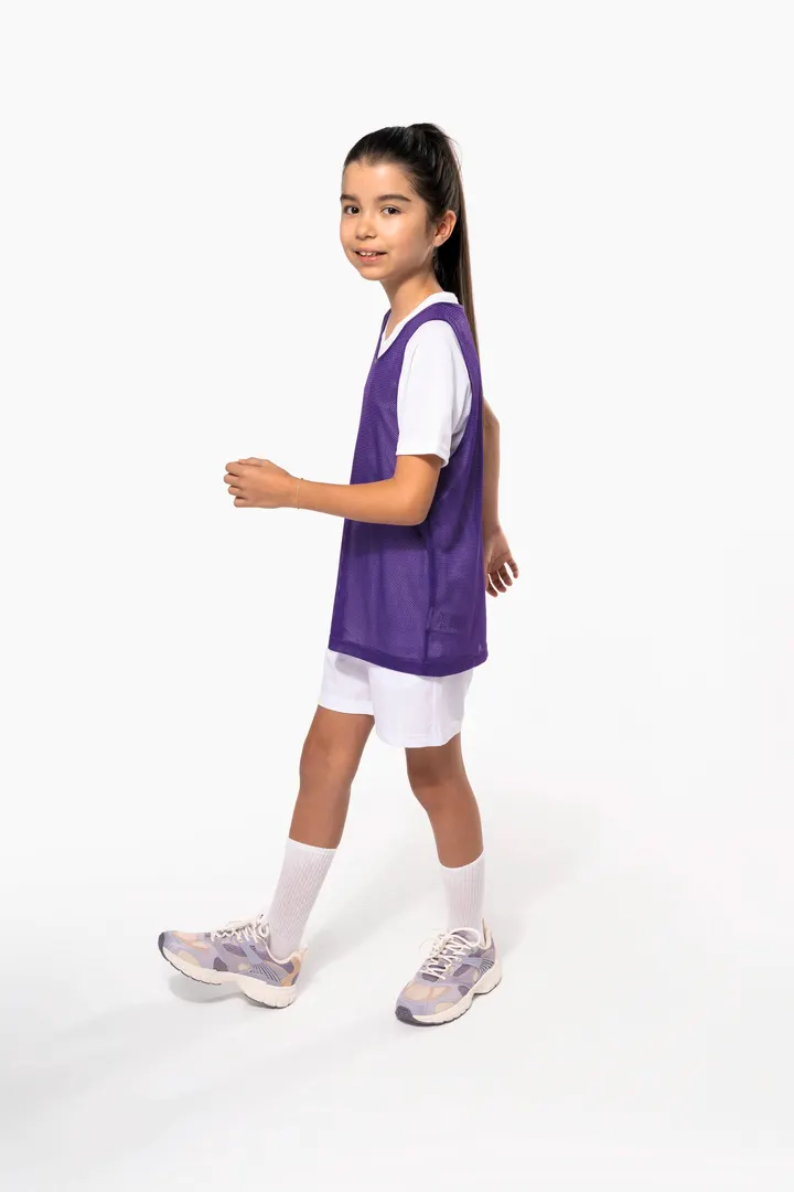 Chasuble en filet léger multisports enfant 4