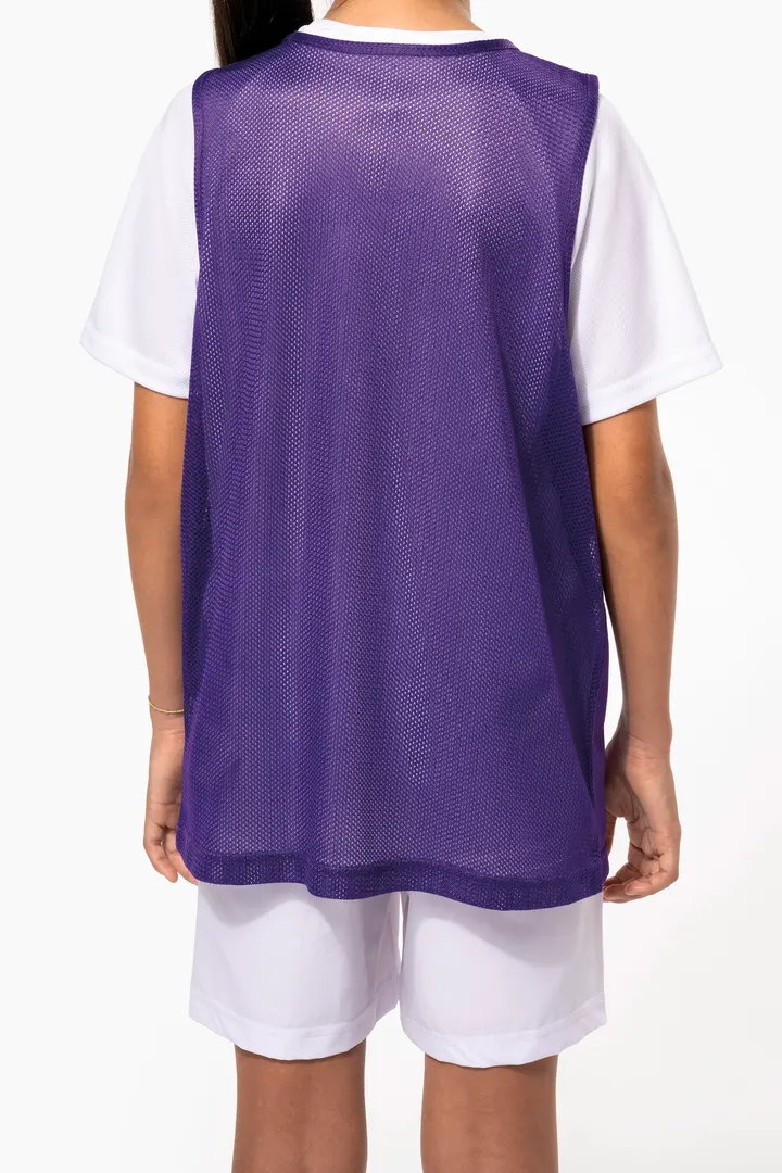 Chasuble en filet léger multisports enfant 3