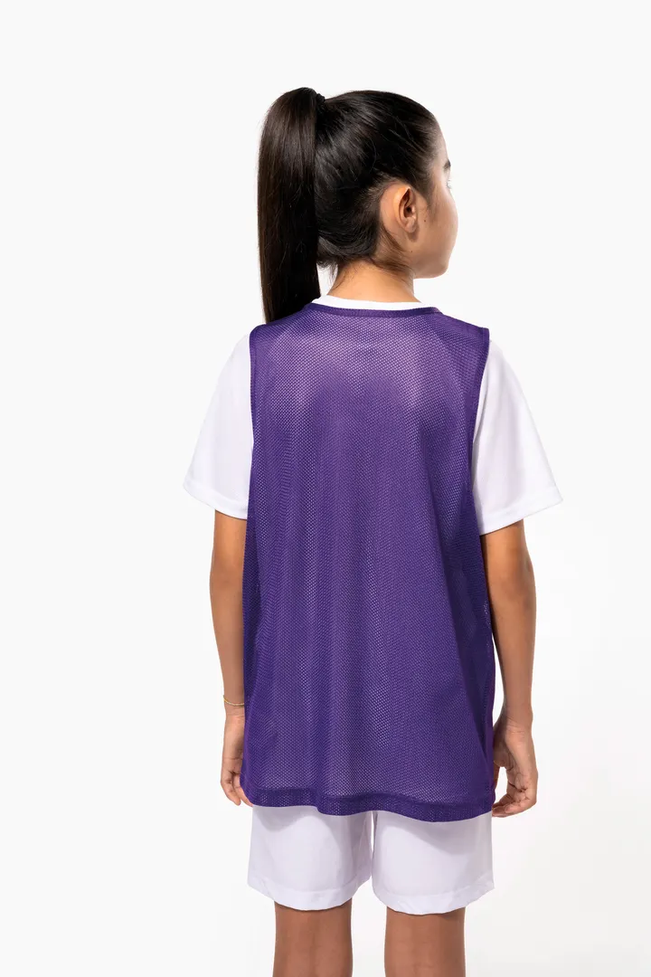 Chasuble en filet léger multisports enfant 7