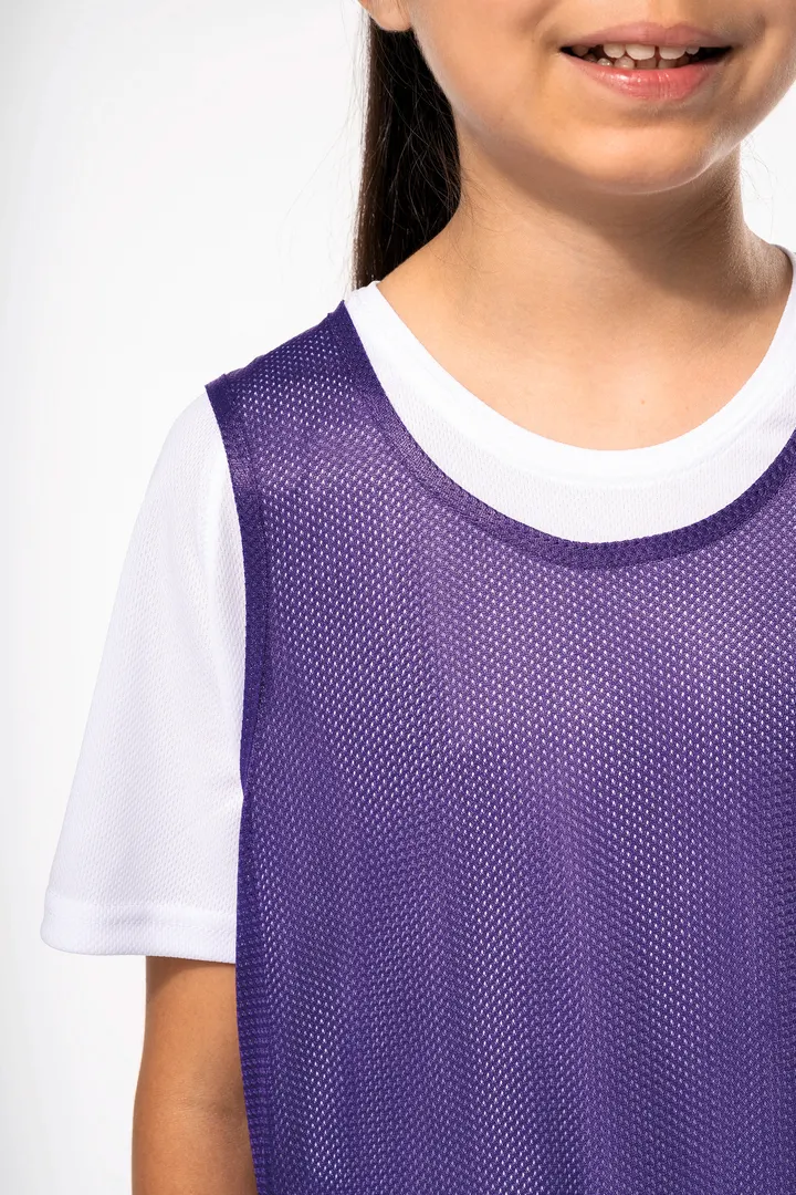 Chasuble en filet léger multisports enfant 8