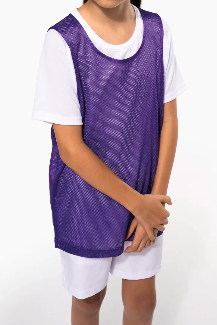Chasuble en filet léger multisports enfant