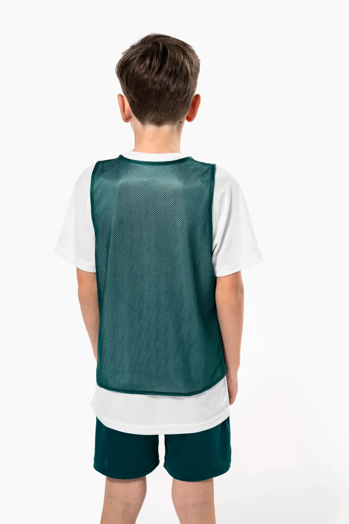 Beidseitig tragbares Multisport-Leibchen für Kinder 4