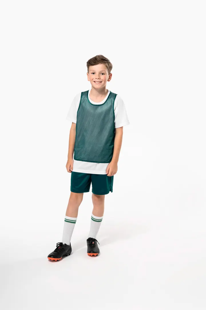 Beidseitig tragbares Multisport-Leibchen für Kinder 5