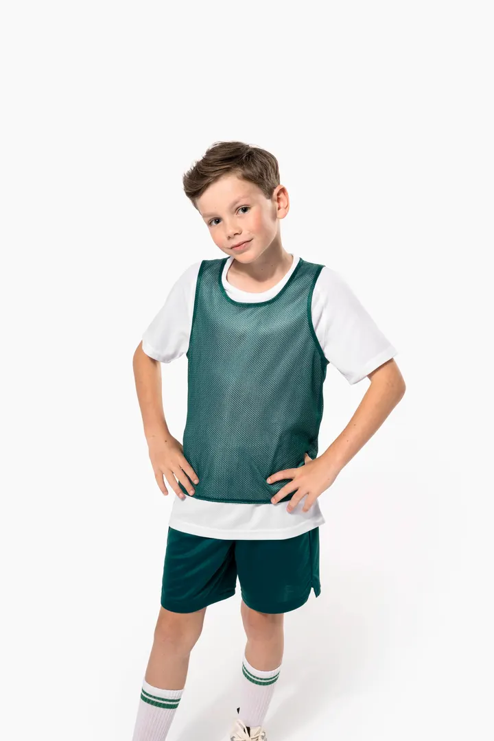 Beidseitig tragbares Multisport-Leibchen für Kinder 2