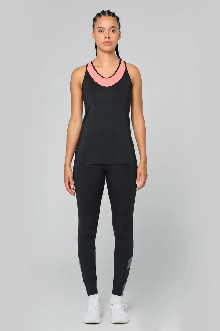 Zweifarbige Damen-Leggings 3