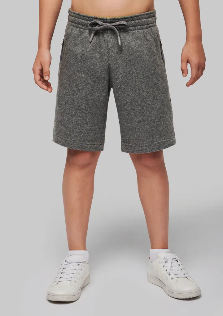 Multisport-Bermuda-Shorts aus Fleece für Kinder 13