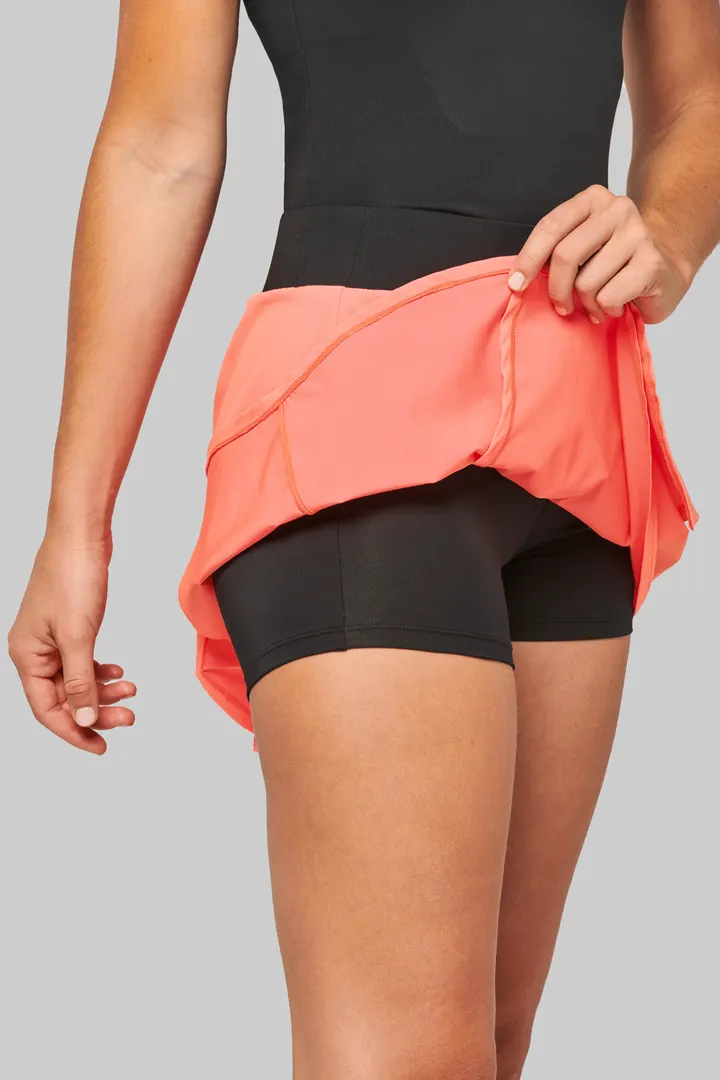 Rock mit integrierten Shorts 6