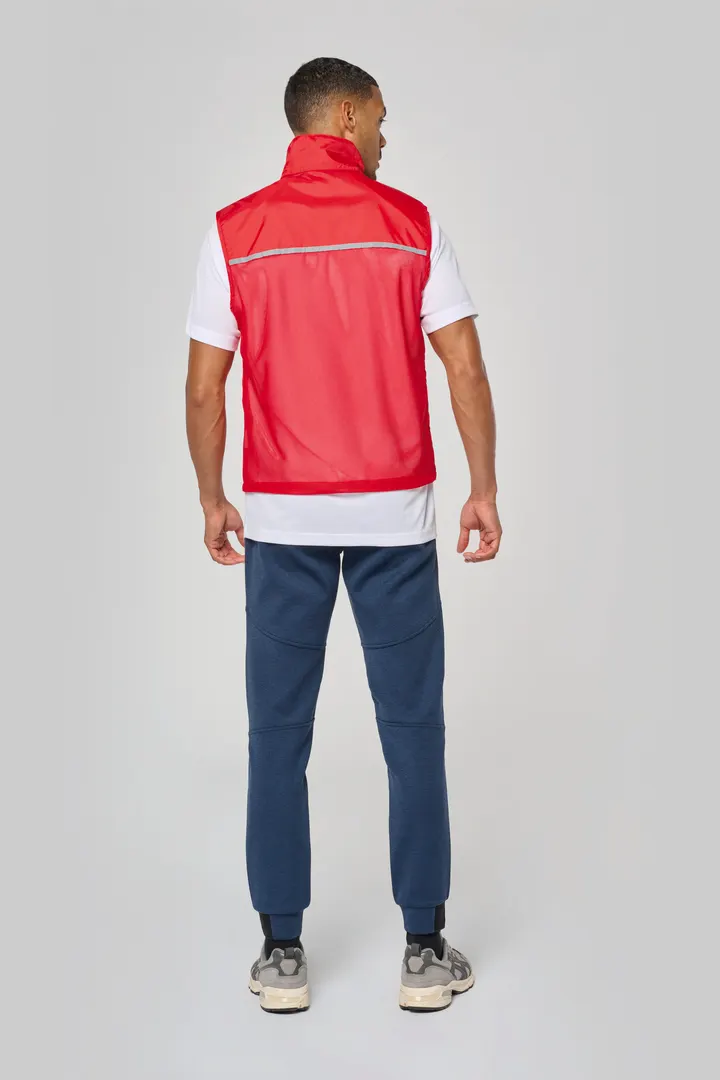 Runner - gilet d'entraînement dos filet unisexe 5