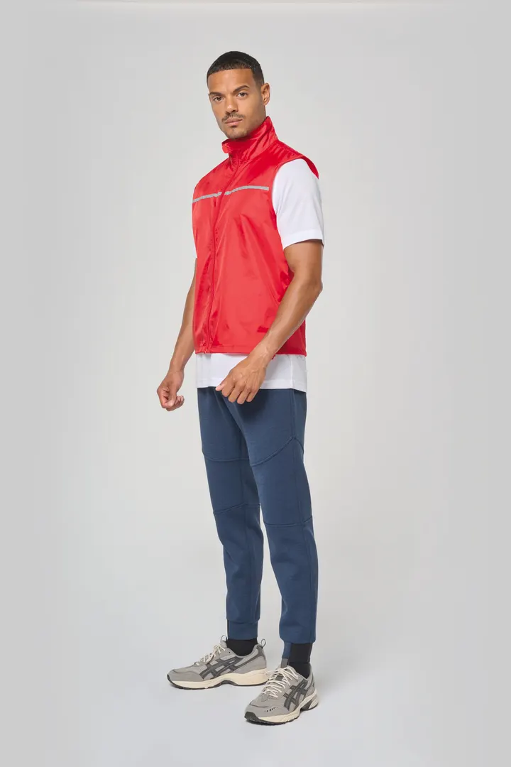 Runner - gilet d'entraînement dos filet unisexe 8