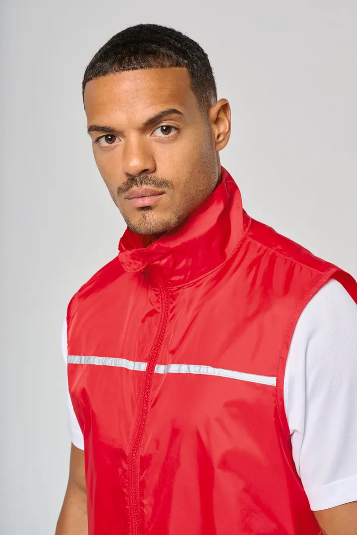 Runner - gilet d'entraînement dos filet unisexe 14
