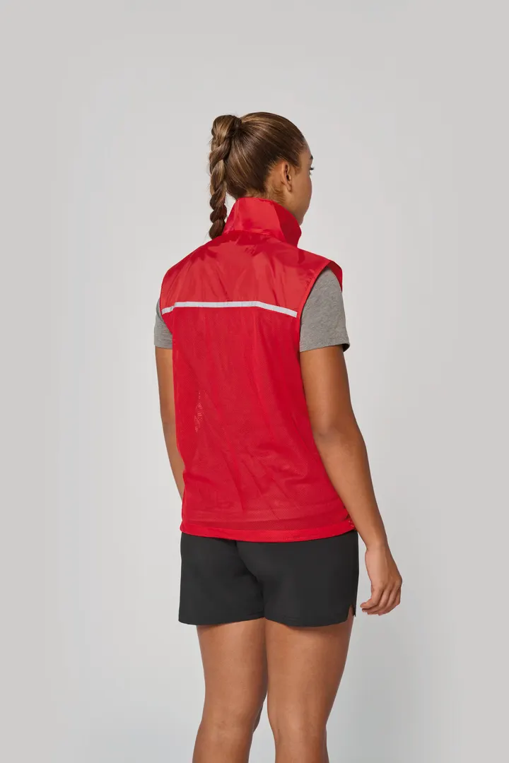 Runner - gilet d'entraînement dos filet unisexe 27