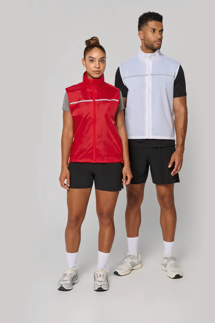 Runner - gilet d'entraînement dos filet unisexe 4