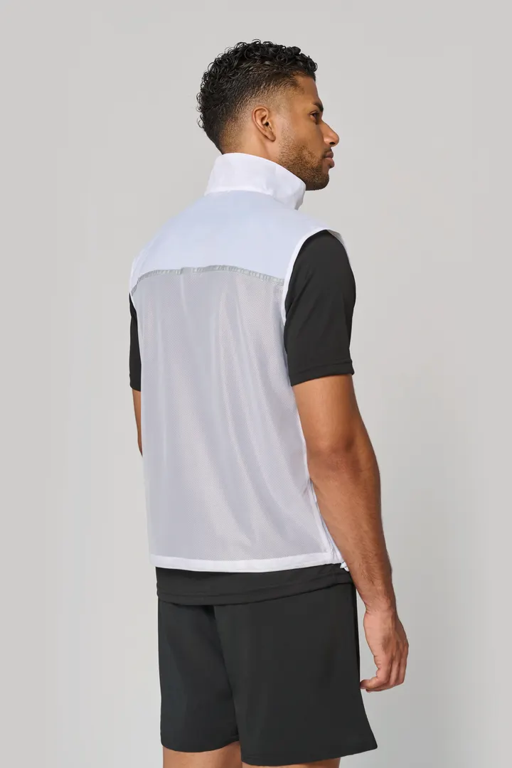 Runner - gilet d'entraînement dos filet unisexe 11