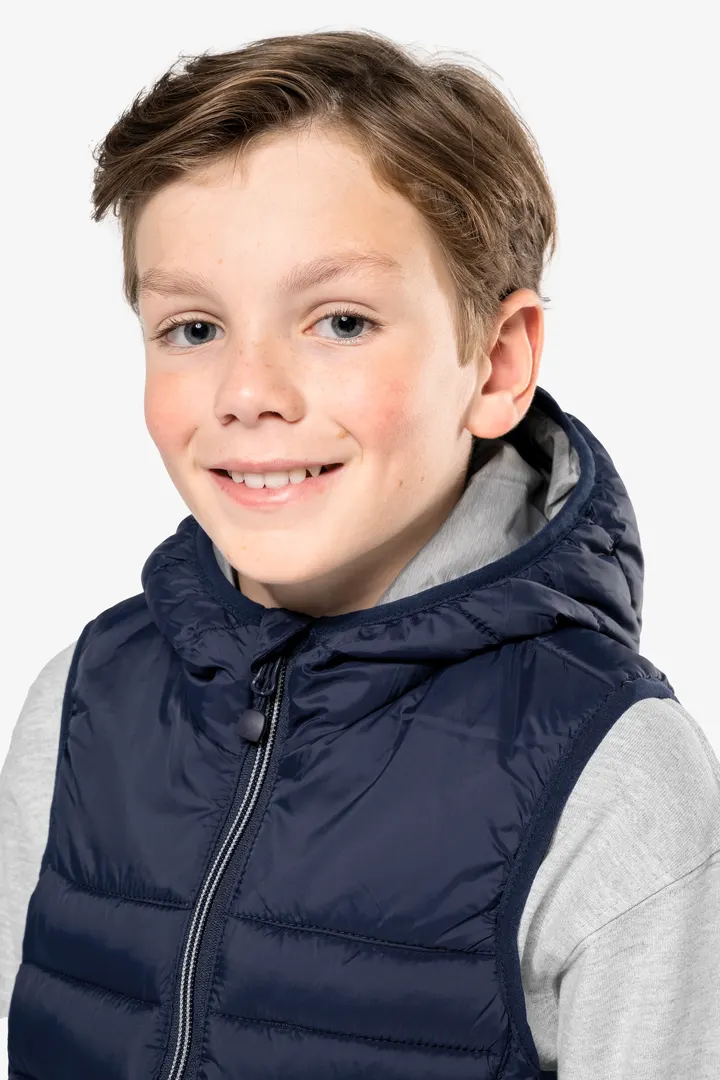 Bodywarmer mit Kapuze für Kinder 9