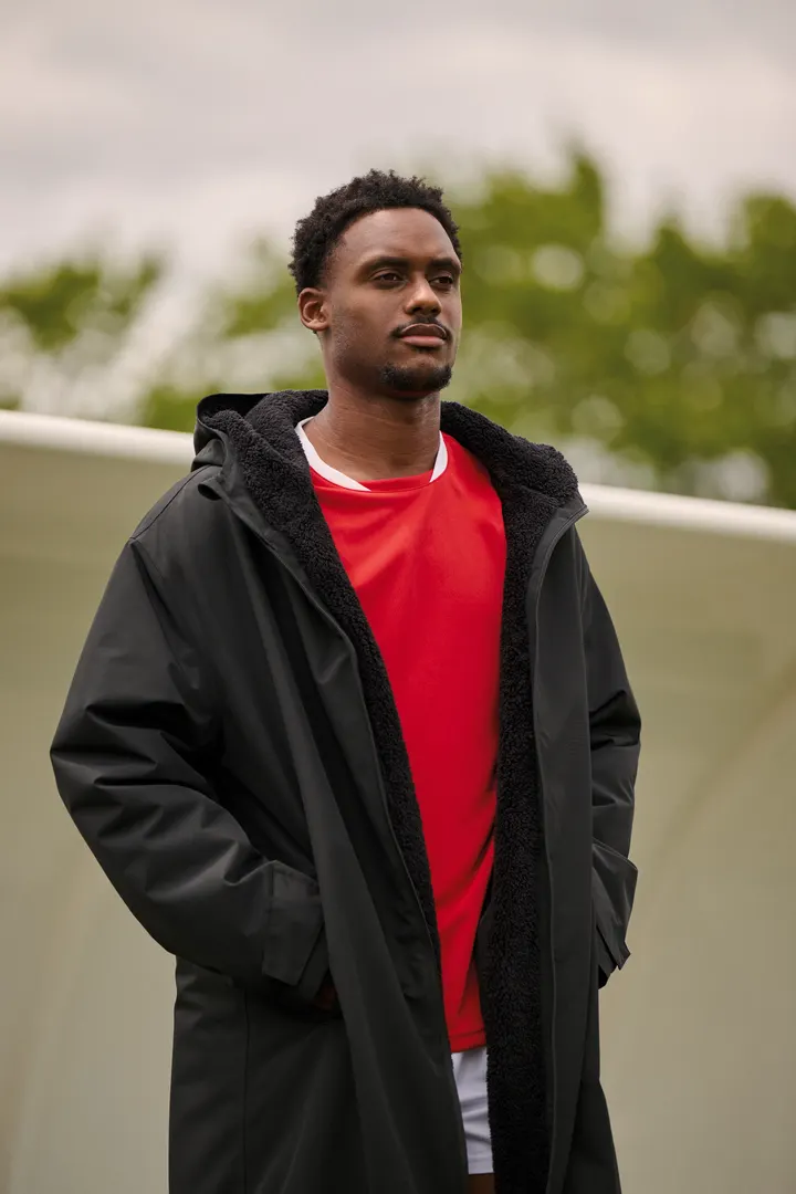 Parka longue doublée sherpa unisexe 21