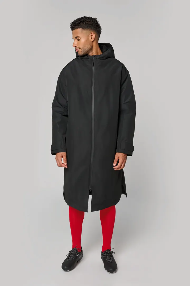 Parka longue doublée sherpa unisexe 27