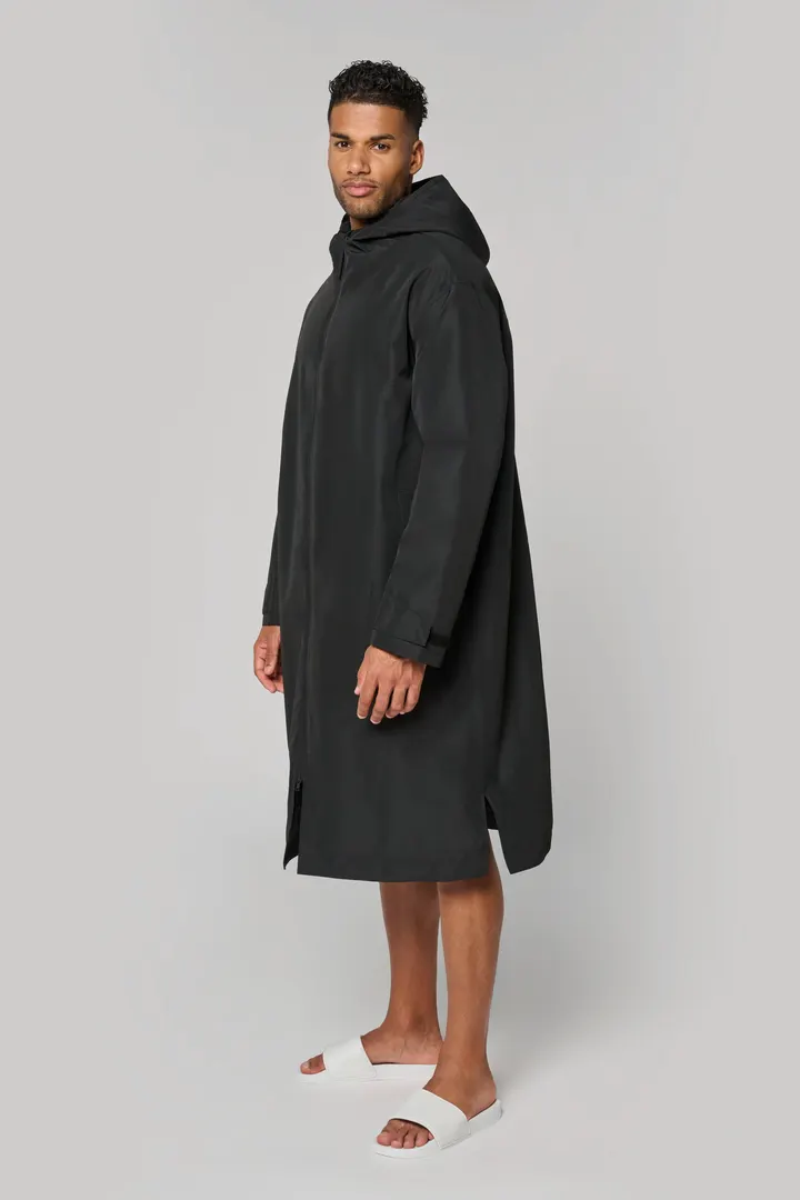 Parka longue doublée sherpa unisexe 4