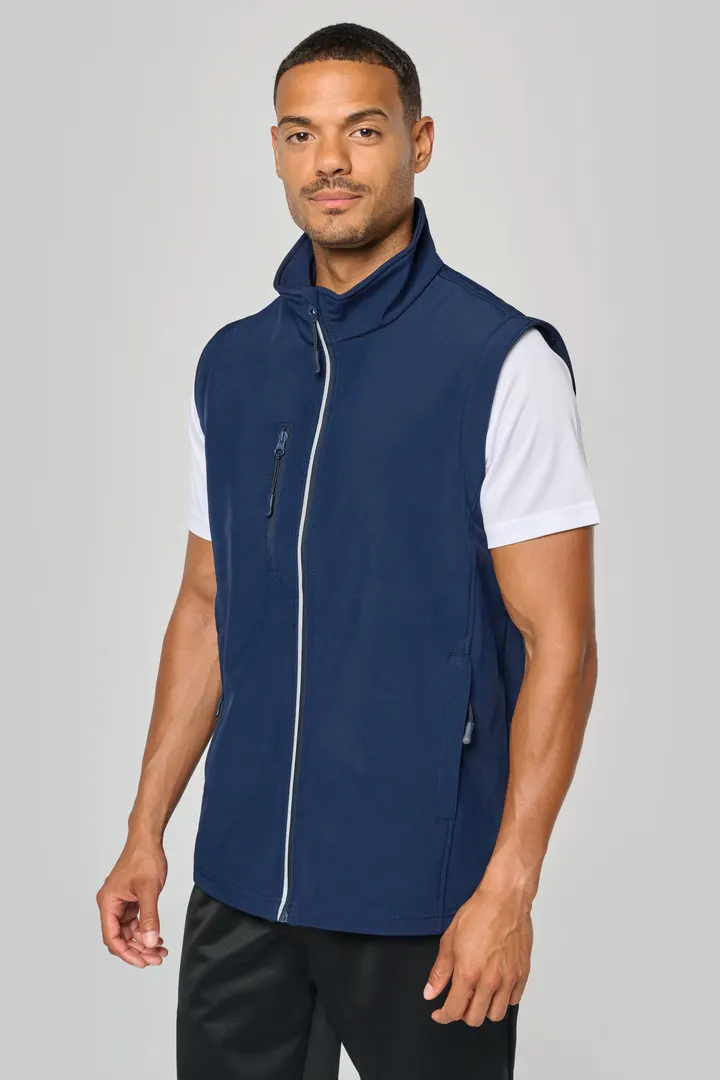 Veste softshell sport manches amovibles unisexe 21