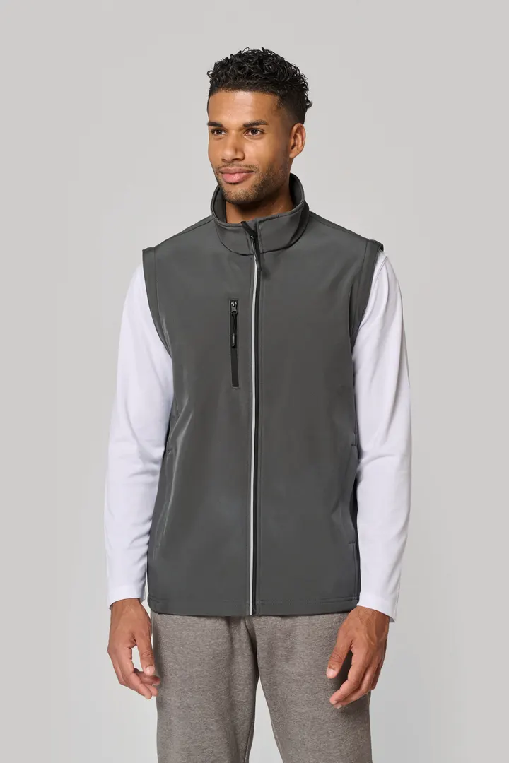 Veste softshell sport manches amovibles unisexe 31