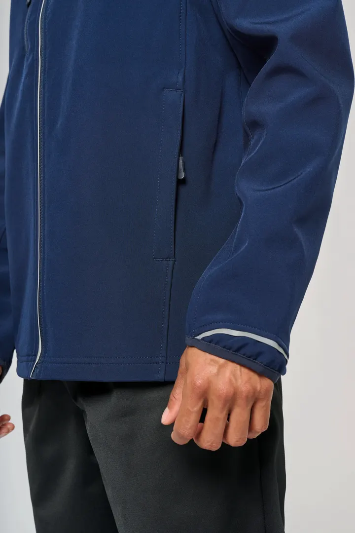 Veste softshell sport manches amovibles unisexe 40