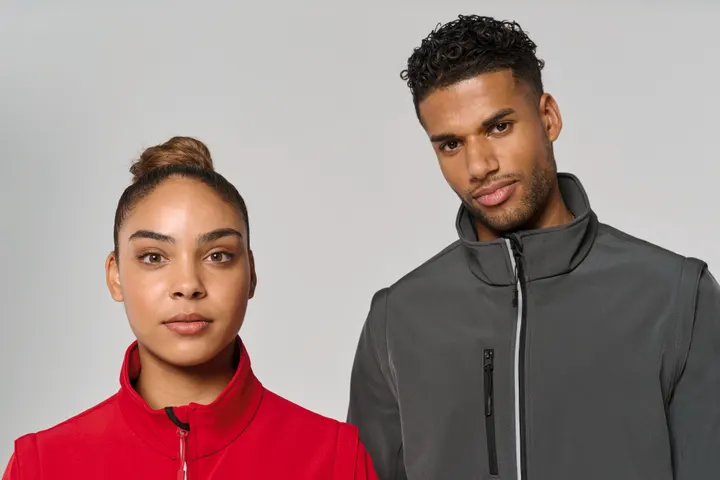 Veste softshell sport manches amovibles unisexe 36