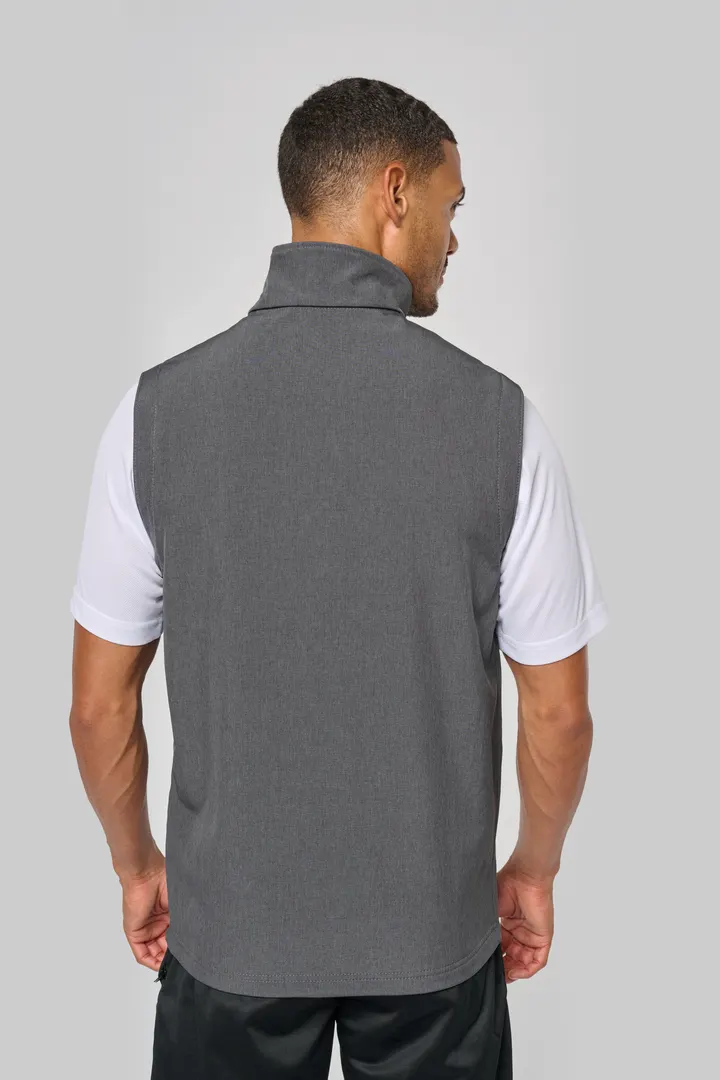 Veste softshell sport manches amovibles unisexe 7
