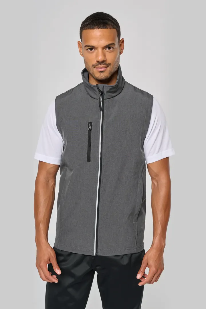 Veste softshell sport manches amovibles unisexe 10