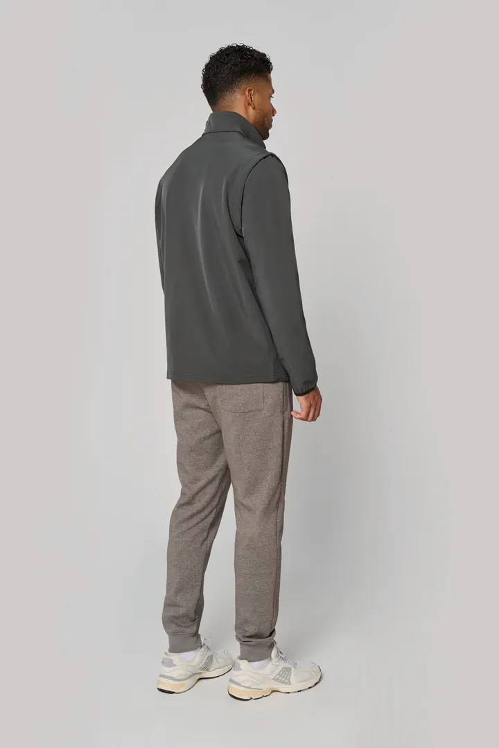 Veste softshell sport manches amovibles unisexe 11