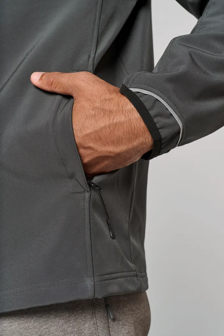 Veste softshell sport manches amovibles unisexe 23