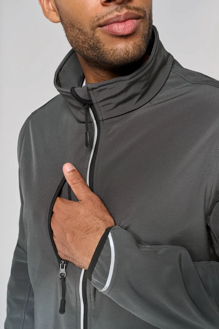 Veste softshell sport manches amovibles unisexe 25
