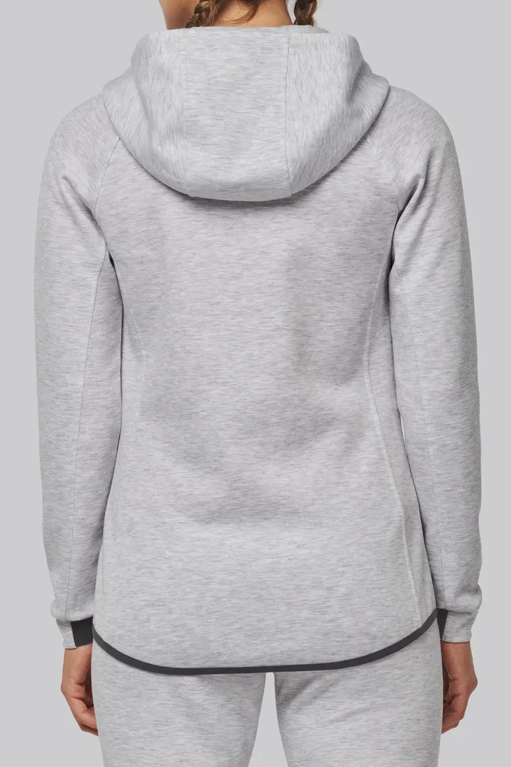 Damen-Funktions- performance Kapuzenjacke 9