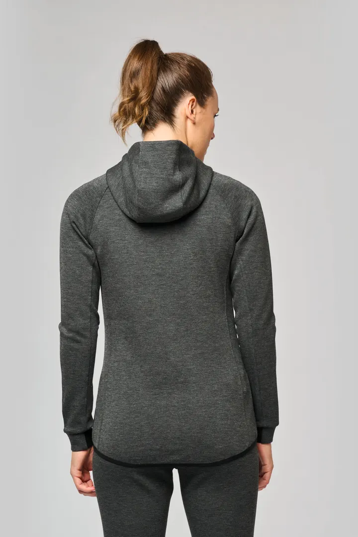 Damen-Funktions- performance Kapuzenjacke 12