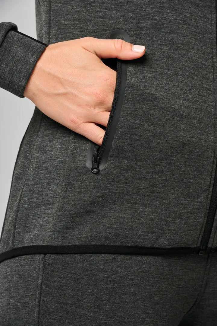 Damen-Funktions- performance Kapuzenjacke 2