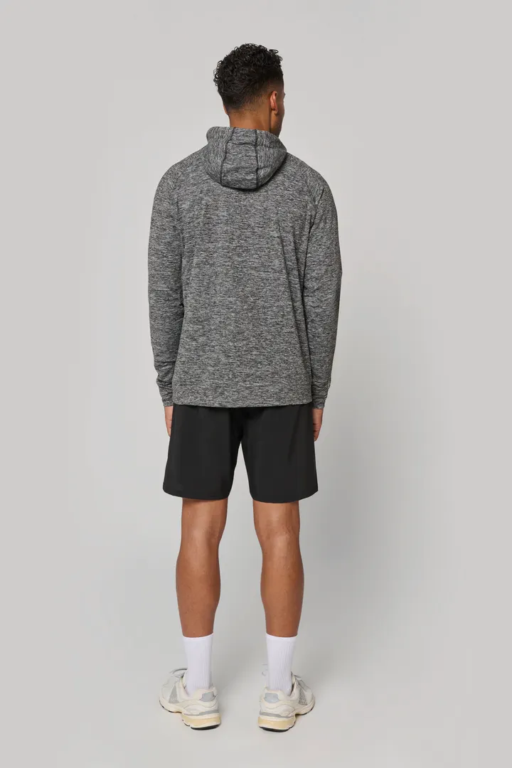 Kapuzen-Sweatshirt 1/4 Sport-Reißverschluss Unisex 6