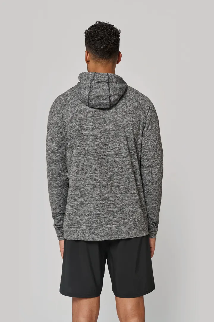 Kapuzen-Sweatshirt 1/4 Sport-Reißverschluss Unisex 8