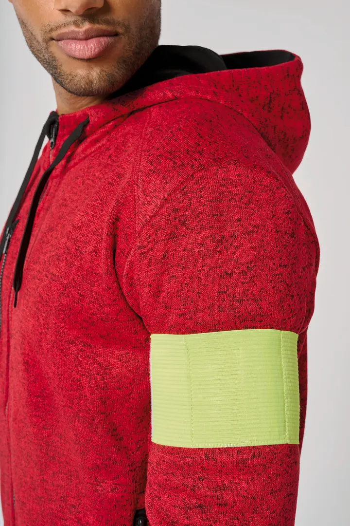 Herren-Hoodie aus Chiné 20