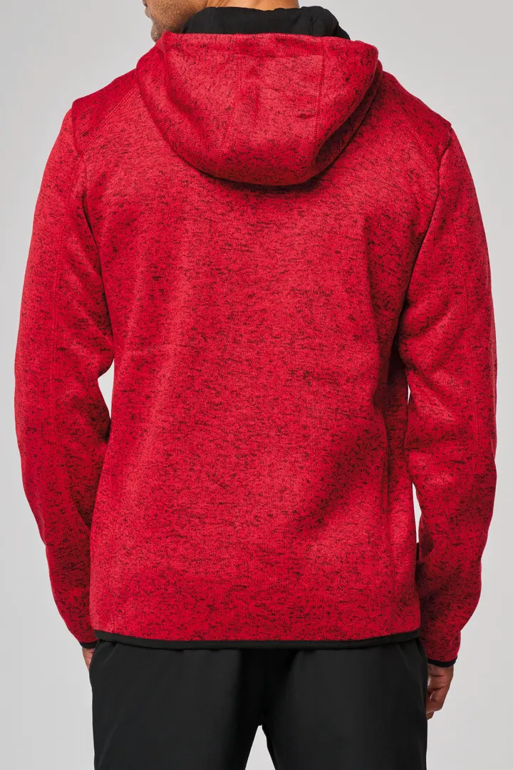 Herren-Hoodie aus Chiné 6