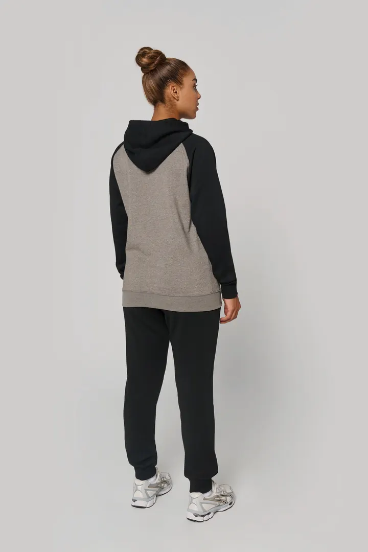 Zweifarbiges Kapuzensweatshirt für Erwachsene 22